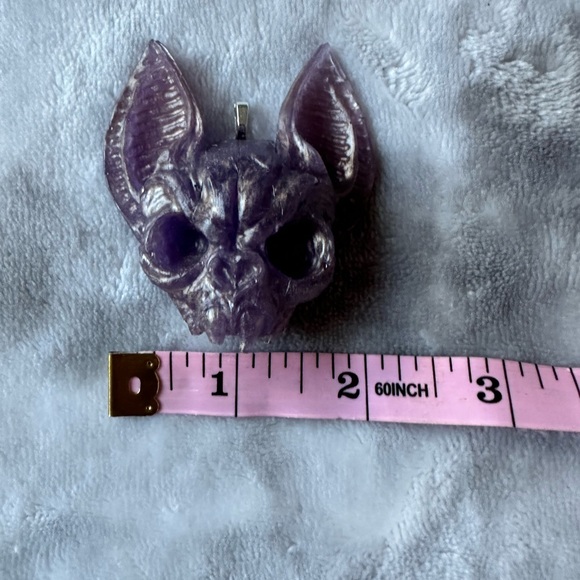 Handcrafted Vampire bat 🦇 necklace - Picture 3 of 5